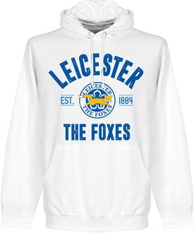 Leicester Established Hoodie - Wit - L