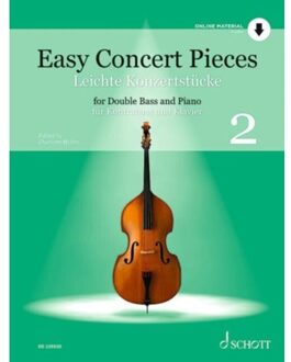Leichte Konzertstücke Band 2. Kontrabass Und Klavier. - Easy Concert Pieces
