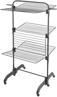 Leifheit Droogtoren Pegasus 420 Solid Comfort - 42 m drooglengte - Zwart