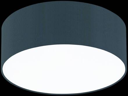 Leisteengrijze plafondlamp Mara, 50 cm leigrijs