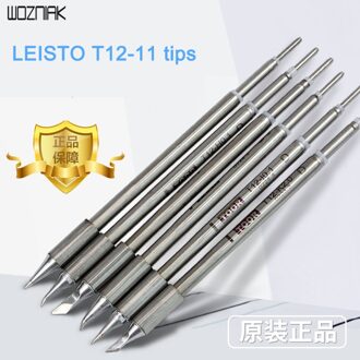 Leisto T12-11 Tips Vervangbare Iron Tool Soldeer Tips Vervanging Soldeerbout Tip T12-11-ILS