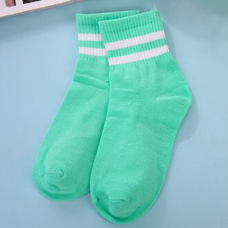 Leisure Acryl Mannen Sokken Goede Korte Sokken Korte Stijl Regelmatige Streep Antislip Ademend Casual Sokken Mannelijke groen