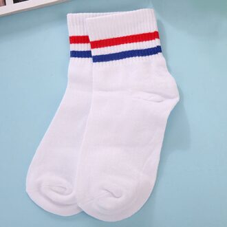 Leisure Acryl Mannen Sokken Goede Korte Sokken Korte Stijl Regelmatige Streep Antislip Ademend Casual Sokken Mannelijke wit 1