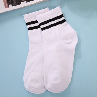 Leisure Acryl Mannen Sokken Goede Korte Sokken Korte Stijl Regelmatige Streep Antislip Ademend Casual Sokken Mannelijke wit 3