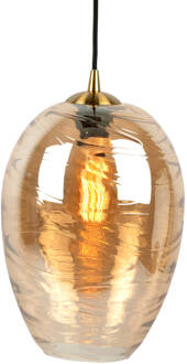 Leitmotiv Hanglamp Glamour Cone - Amberbruin