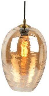 Leitmotiv Hanglamp Glamour Cone - Amberbruin