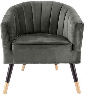 Leitmotiv Royal Velvet Fauteuil Groen