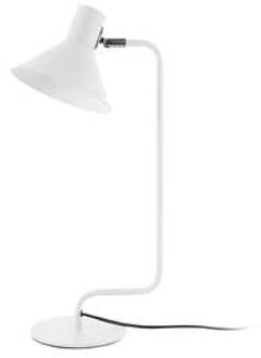 Leitmotiv Table lamp Office Curved metal white Wit