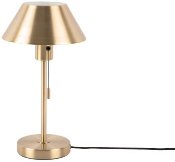 Leitmotiv Table lamp Office Retro metal antique gold plated Goud