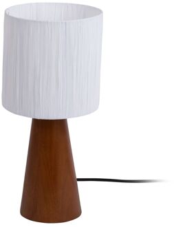 Leitmotiv Table Lamp Sheer Cone Crème