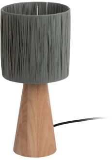 Leitmotiv Table Lamp Sheer Cone Grijs