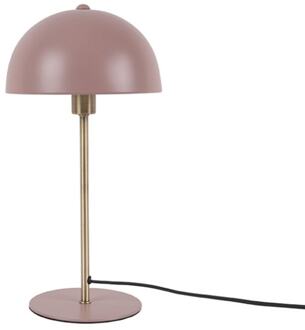 Leitmotiv Tafellamp Bonnet - Metaal Roze - 20x20x39cm