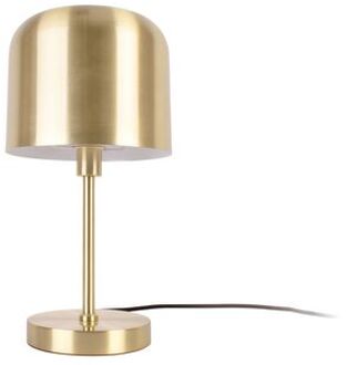 Leitmotiv Tafellamp Capa - Metaal Geborsteld goud - Ø20x39,5cm