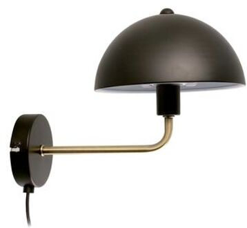 Leitmotiv Wandlamp Bonnet - Zwart