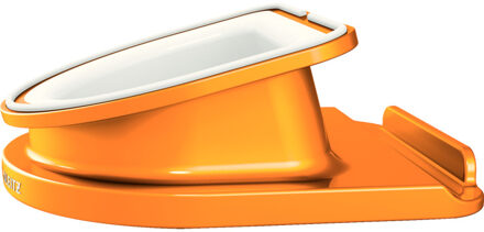 Leitz Draaibare Tablet - iPad Stand - Standaard - voor kijken en typen - oranje metallic