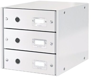 Leitz Ladenbox Leitz WOW Click en Store 3 laden wit