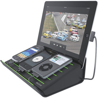 Leitz Multi-Charger 6264-00-95 USB-laadstation Thuis Uitgangsstroom (max.) 4000 mA 4 x USB