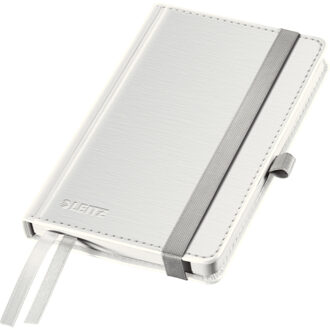 Leitz Notitieboek Leitz Style harde kaft A6 gelinieerd poolwit
