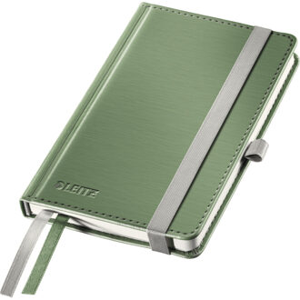 Leitz Notitieboek Leitz Style harde kaft A6 gelinieerd zeegroen