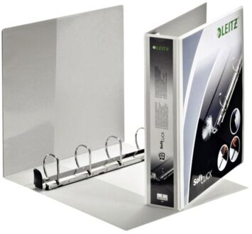 Leitz Presentatieringband Leitz SoftClick A4 Maxi 4-rings D-mech 40mm wit