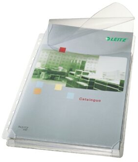 Leitz Showtas Leitz 11-gaats PVC 0.17mm glad met klep