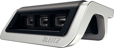 Leitz Style USB-oplader, 3 poorten