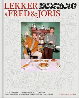 Lekker zondag met Fred & Joris -  Freddy Tratlehner, Joris Bijdendijk (ISBN: 9789038814872)