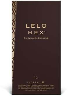 LELO HEX Respect XL Condooms - 12 Stuks