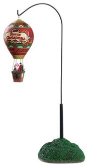 Lemax 'A Christmas Eve Balloon Ride' - Figuur met animatie - Multicolor