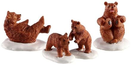 Lemax 'Bear Family Snow Day' - Figuur