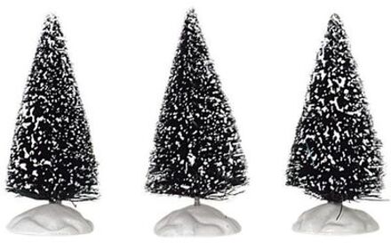 Lemax Bristle Tree, Set Of 3, Mini