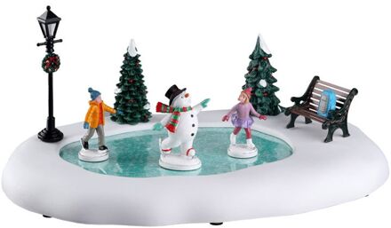 Lemax 'Frosty Goes Ice Skating' - Tafelstuk met animatie Multicolor