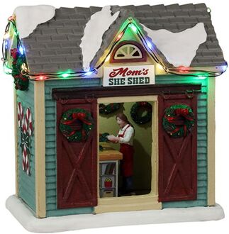 Lemax Mom'S She Shed B/O (4.5V) Kerst Multikleur