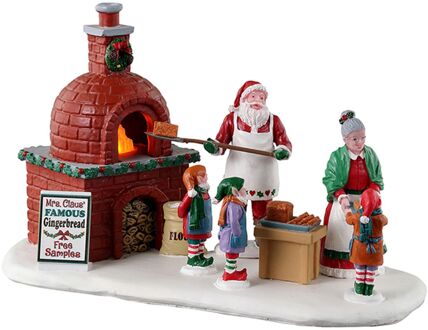 Lemax 'Mrs. Claus' Gingerbread Bake' - Verlicht figuur - Exclusief adapter (werkt ook op batterijen)