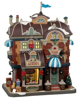 Lemax Olde Time Fudge Shop B/O Led Kerst Multikleur