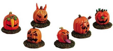 Lemax Pumpkin people set of 6