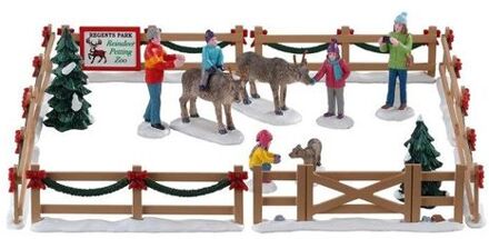 Lemax 'Reindeer Petting Zoo' - Figuur Multicolor