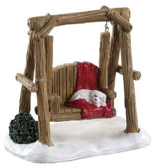 Lemax Rustic Log Swing