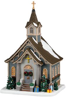 Lemax Small Town Church Multikleur