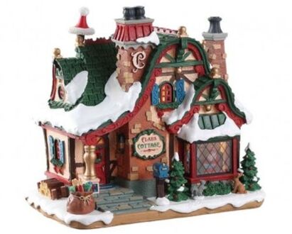 Lemax The Claus Cottage -  B/o (4.5v)