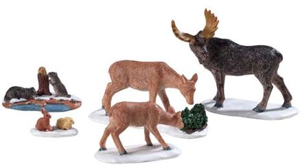 Lemax Wild Animals Set Of 5