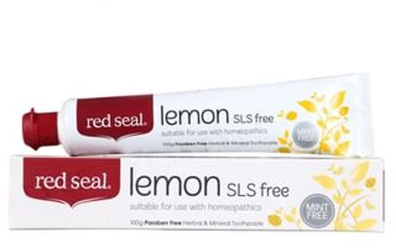 Lemon SLS Free Herbal & Mineral Toothpaste 100g