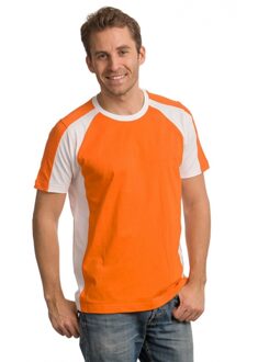 Lemon & Soda Comfort cut oranje heren shirt XL