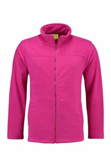 Lemon & Soda Fleece vest met rits Norway - Roze - voor volwassenen - winter trui