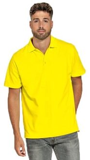 Lemon & Soda Gele poloshirts voor heren - gele herenkleding - Werkkleding/casual kleding L (40/52)