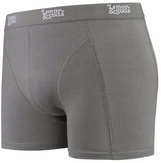 Lemon & Soda Grijze boxershort Lemon and Soda 2XL