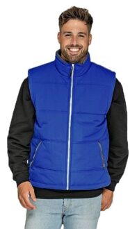 Lemon & Soda Kobaltblauwe Spring bodywarmer voor heren