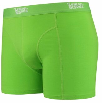 Lemon & Soda Limegroene boxershort Lemon and Soda S