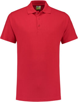 Lemon & Soda Premium poloshirt 100% katoen voor heren 2XL rood