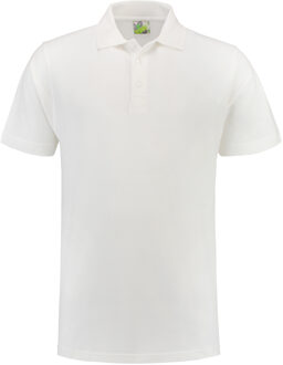 Lemon & Soda Premium poloshirt 100% katoen voor heren 2XL wit